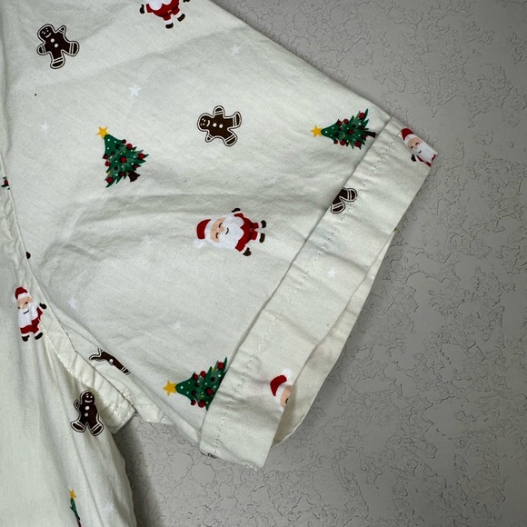 Denim And Flower Men’s Short Sleeve Button Down Curved Hem Shirt Size S - Picture 8 of 10